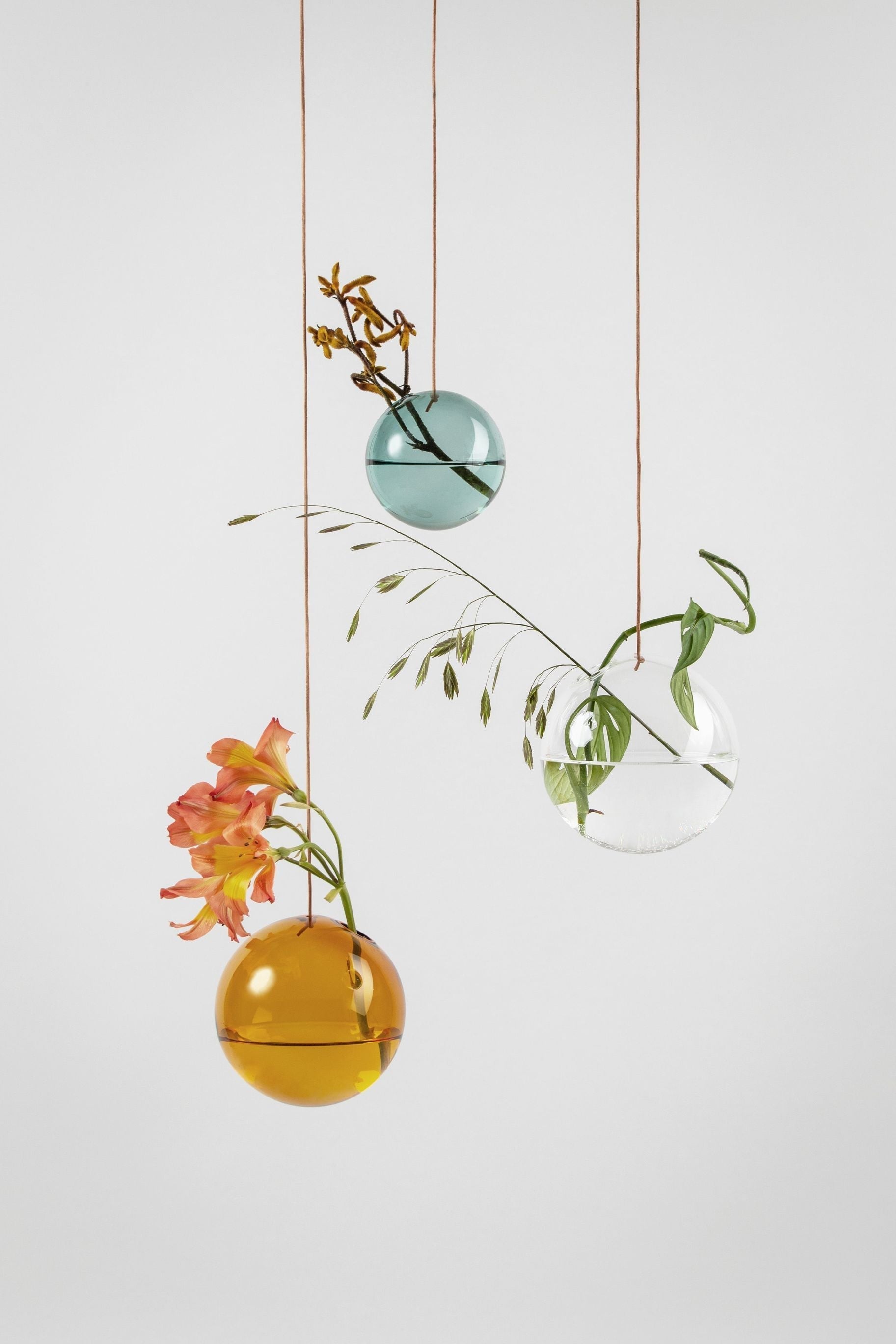 [product_category]-Studio About Hanging Flower Bubble Vase Medium, Amber-Studio About-5714356002001-11020A-STU-6