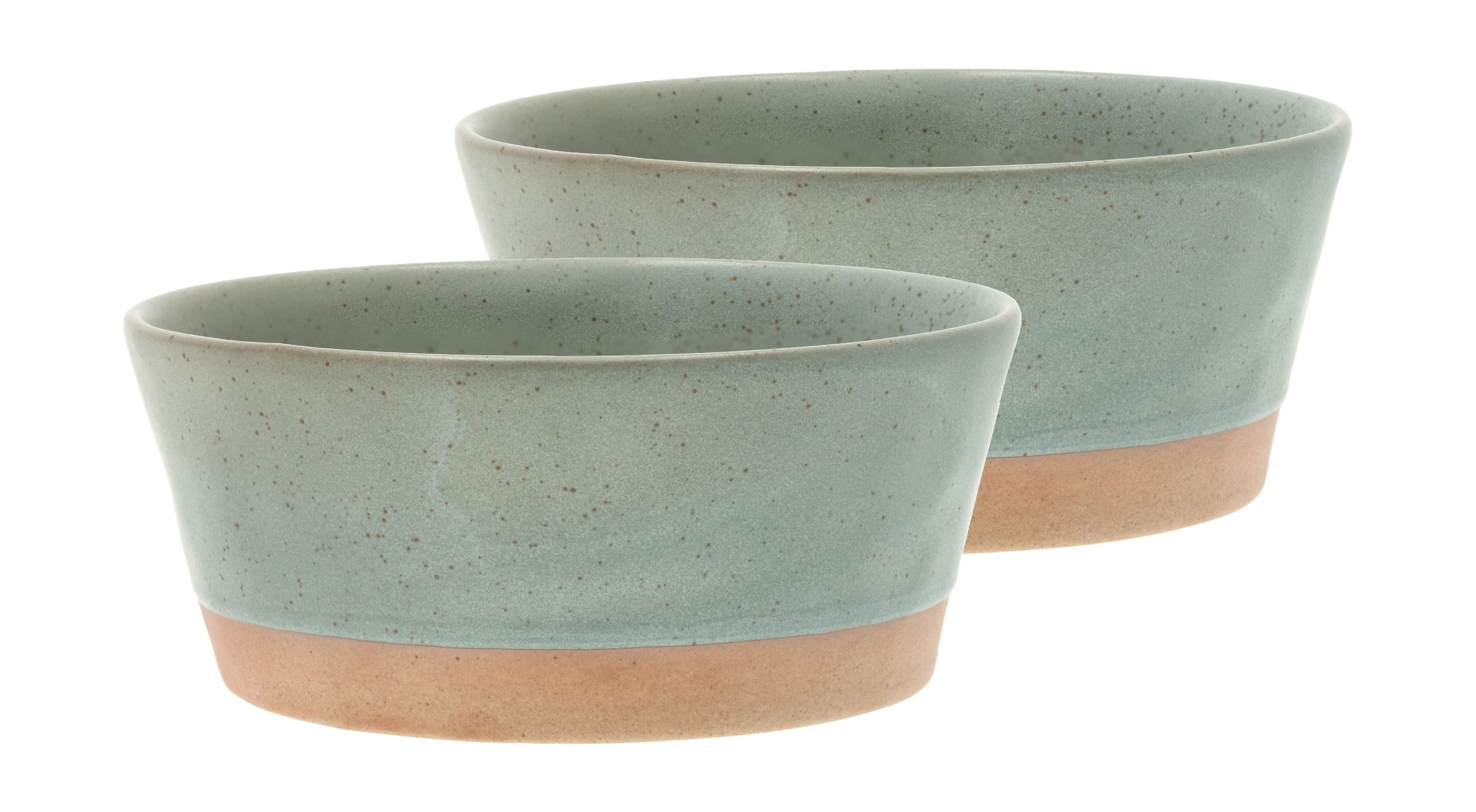 [product_category]-Villa Collection Evig Bowl Set Of 2, Green-Villa Collection-5722000293620-29362-VIL-1