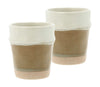 Villa Collection Evig Espressokop 2 Stk., Creme/Brun