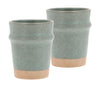 Villa Collection Evig Mug Set Of 2, Green