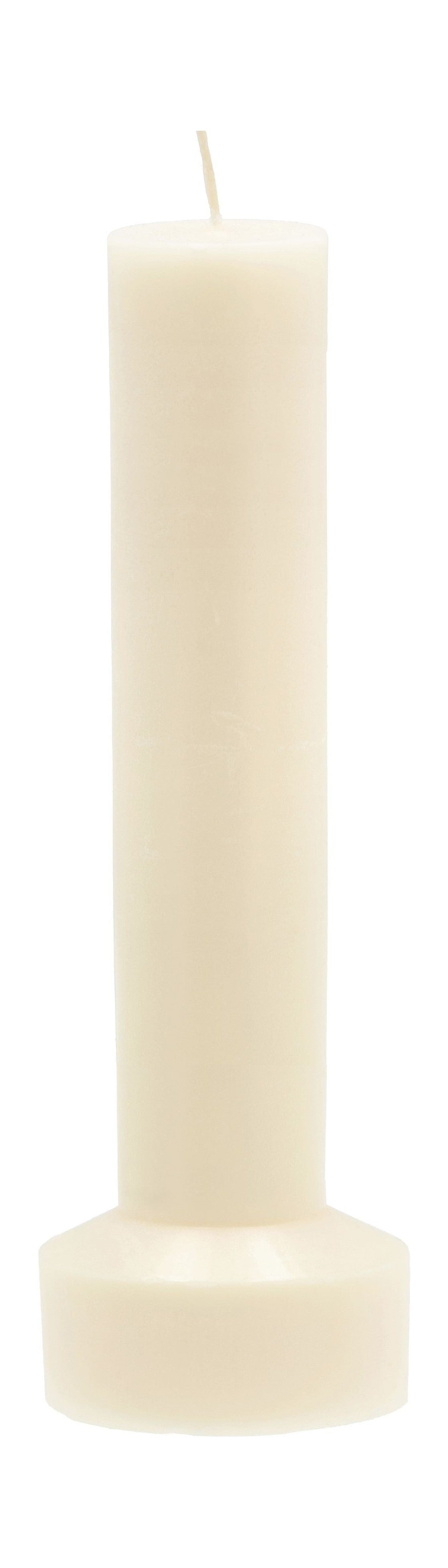 [product_category]-Villa Collection Hvils Pillar Candle ø 8 X 23 Cm, Cream-Villa Collection-5722000312567-31256-VIL-1