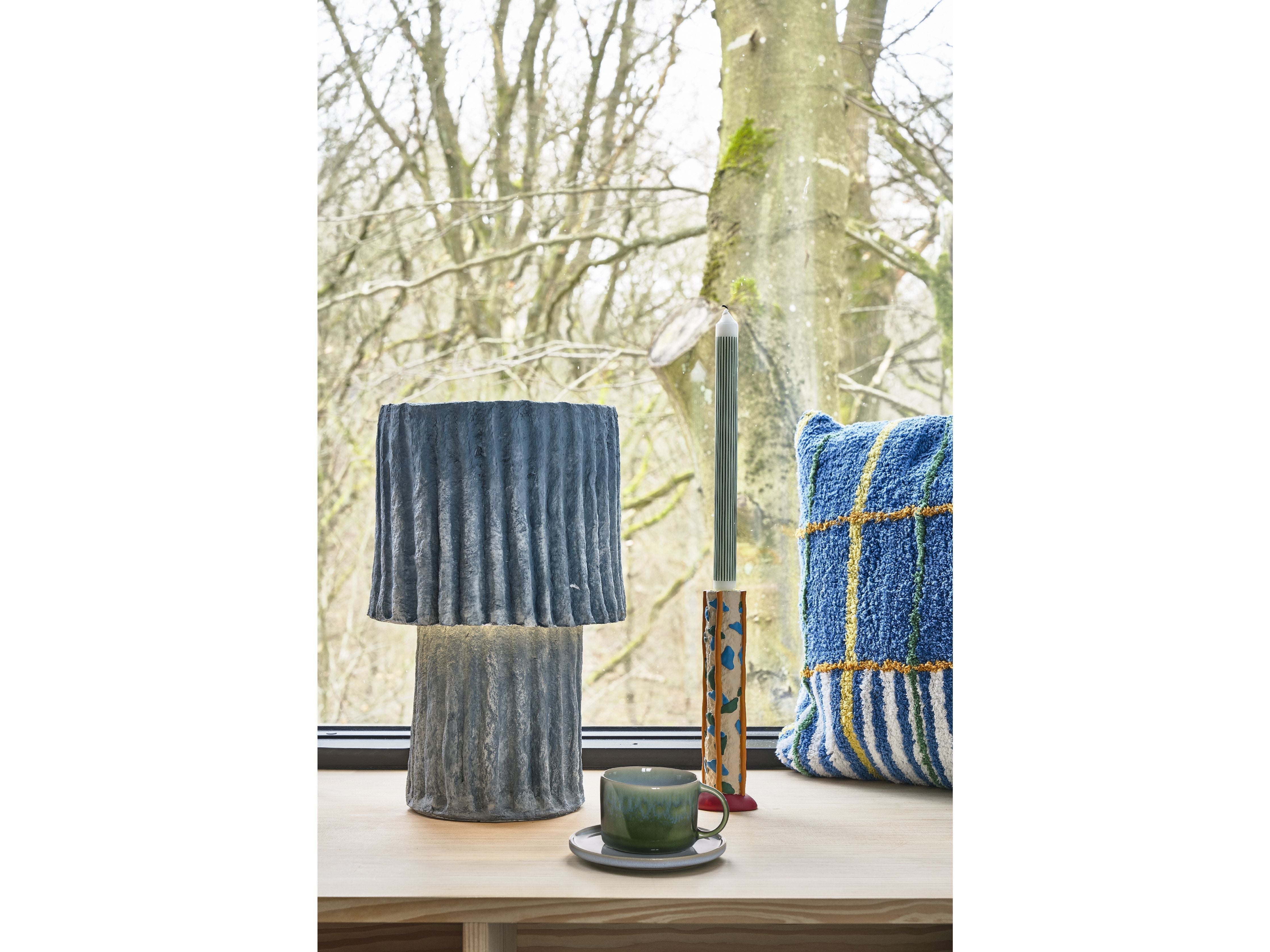 [product_category]-Villa Collection Styles Lamp ø 25 X 44 Cm, Blue-Villa Collection-5722000313472-31347-VIL-6