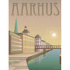 Vissevasse Aarhus Åen Plakat, 70X100 Cm