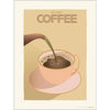 Vissevasse But First Coffee Plakat, 15X21 Cm