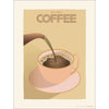 Vissevasse But First Coffee Plakat, 50X70 Cm