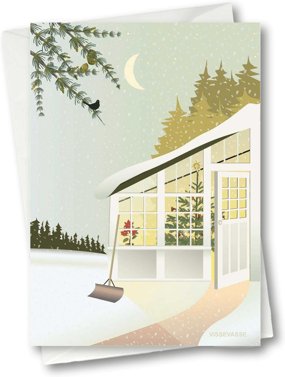 [product_category]-Vissevasse Christmas In The Greenhouse Greeting Card, 10,5x15cm-Vissevasse-5713138801405-F-2018-014-XS-VIS-1