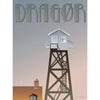 Vissevasse Dragør Tower Poster, 50 X70 Cm