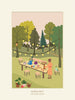 Vissevasse Garden Party Plakat, Limited Edition, 50x70 cm