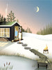 Vissevasse Sauna Plakat, 50x70 cm