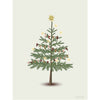 Vissevasse The Christmas Tree Plakat, 30X40 Cm