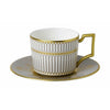 Wedgwood Anthemion Grey Espresso Cup And Saucer