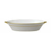 Wedgwood Anthemion Grey Oval Serveringsskål, 1,3 L