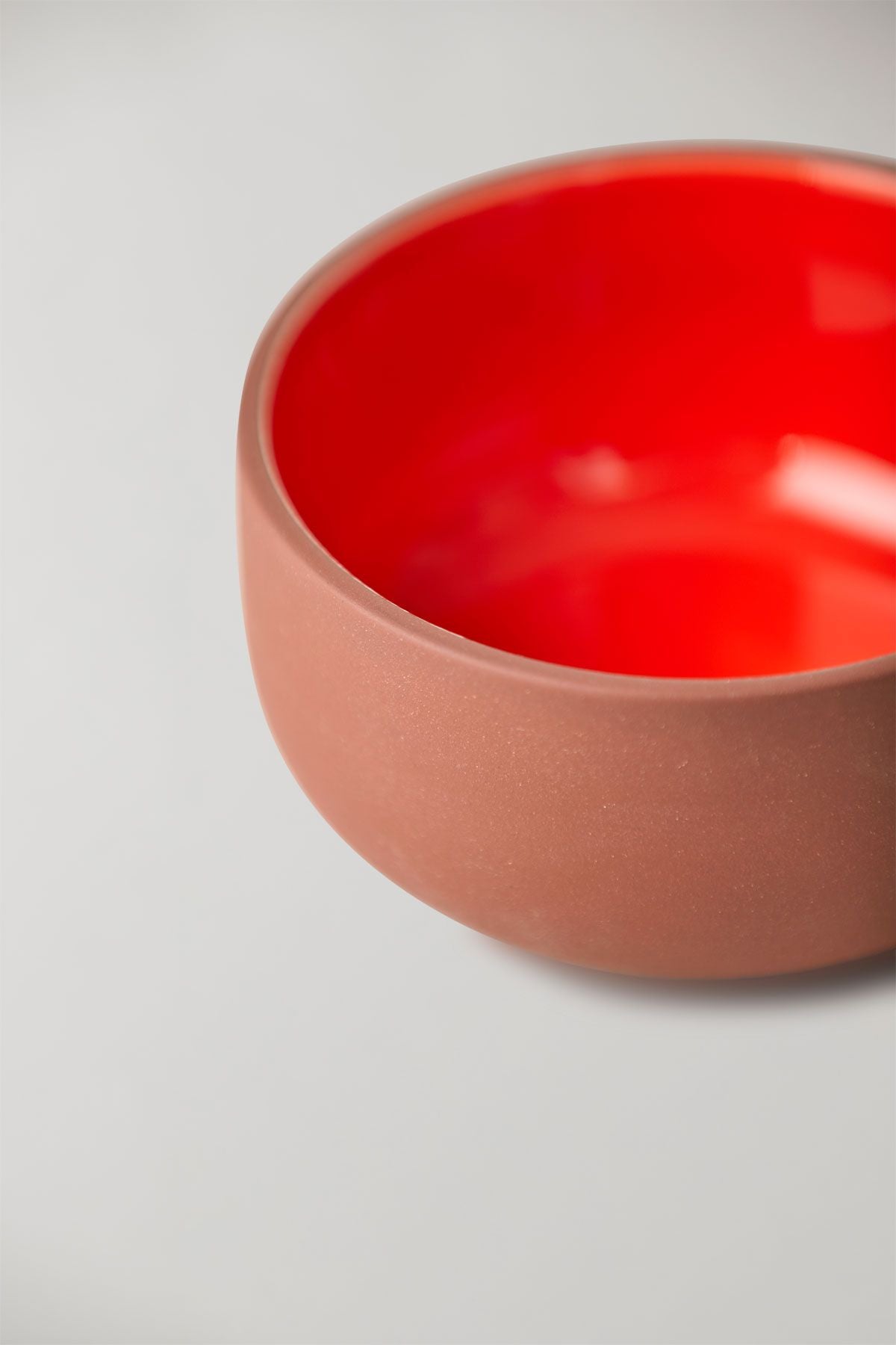 Studio About Clayware -sæt med 2 skåle, terracotta/rød