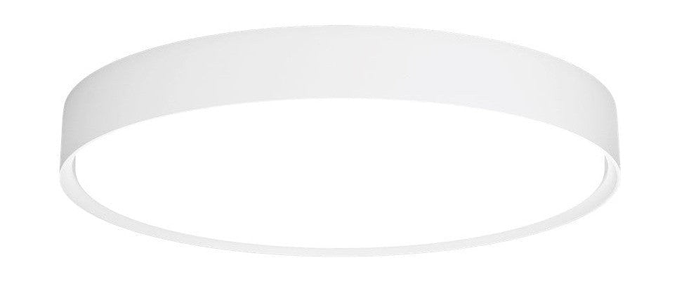 Louis Poulsen LP Slim Round Semi Recessed Ceiling Lamp 2731 Lumens Ø44 Cm, White