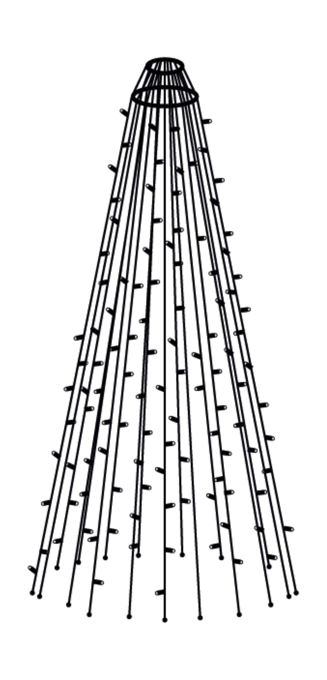 Sirius Top-Line Flagstangskæd 18x7,5m