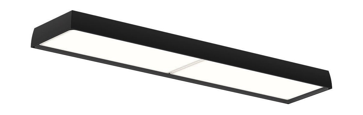 Louis Poulsen LP Slim Box Semi-Recessed Ceiling Lamp 3102 Lumens Wireless Bluetooth, Black