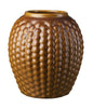 FDB Møller S7 Lupine Vase Wide H: 22 cm, gyldenbrun