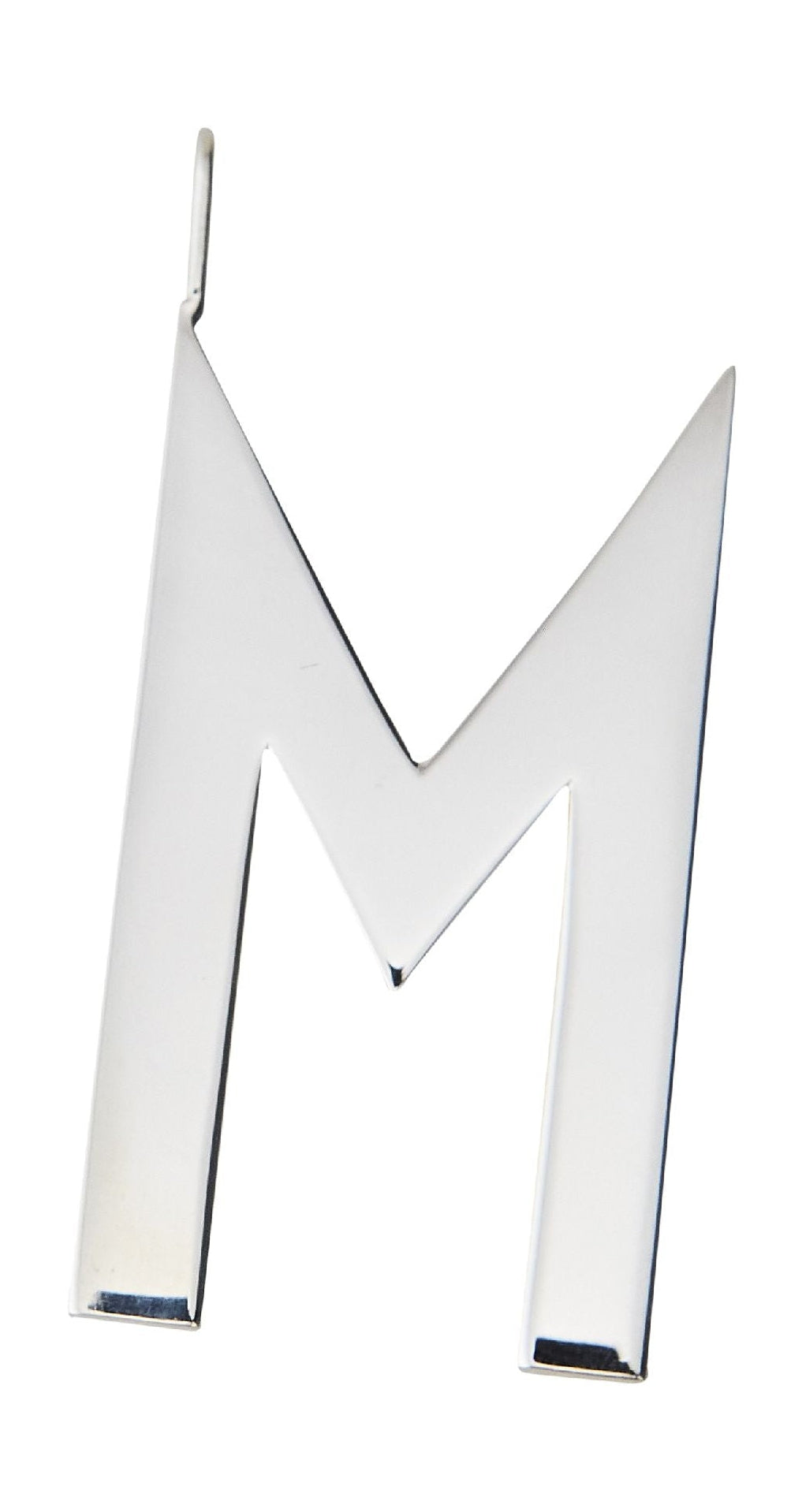 Design Letters til indledende halskæde 30 mm sølv, m