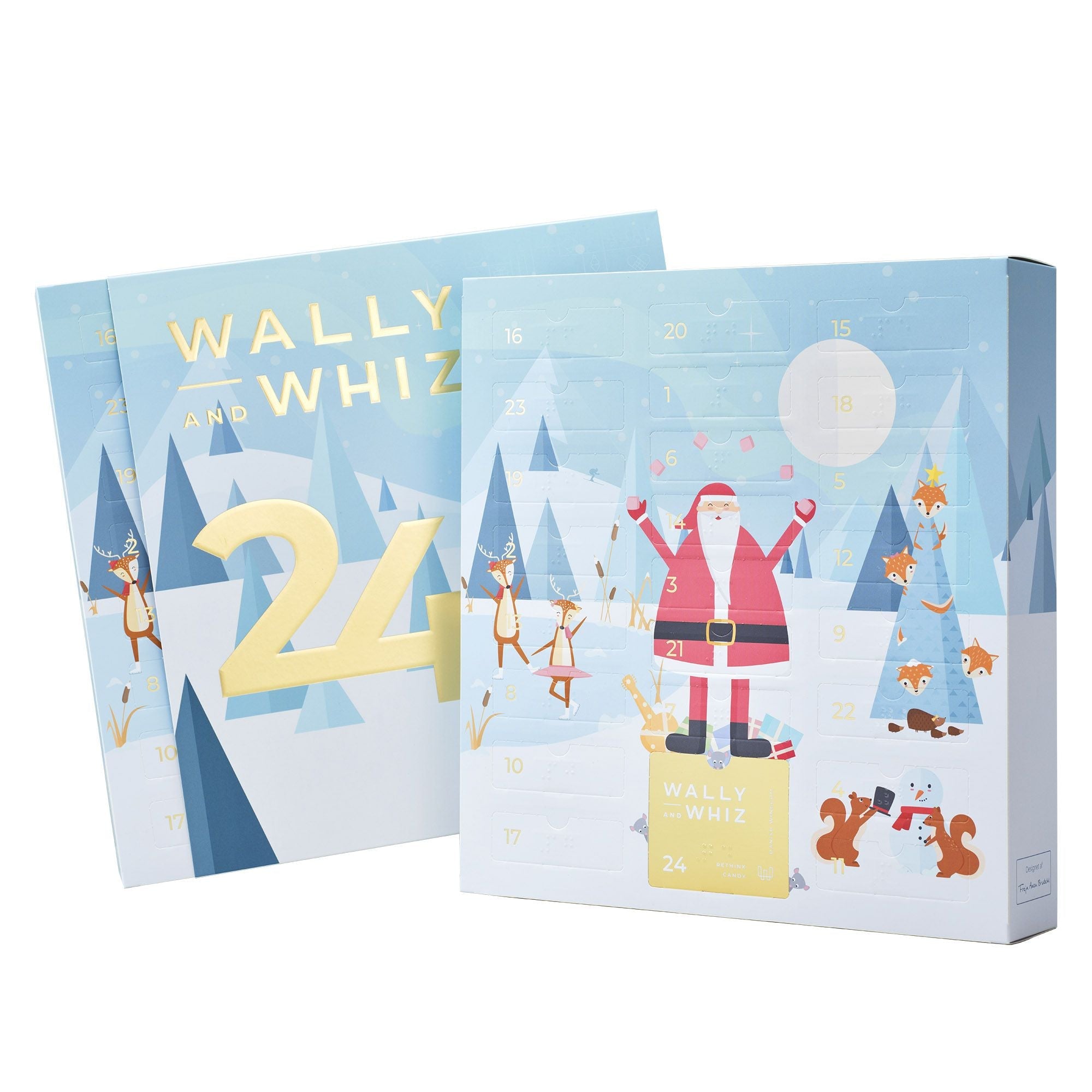 Wally og Whiz 1 Christmas Calendar Gold 2023 550G