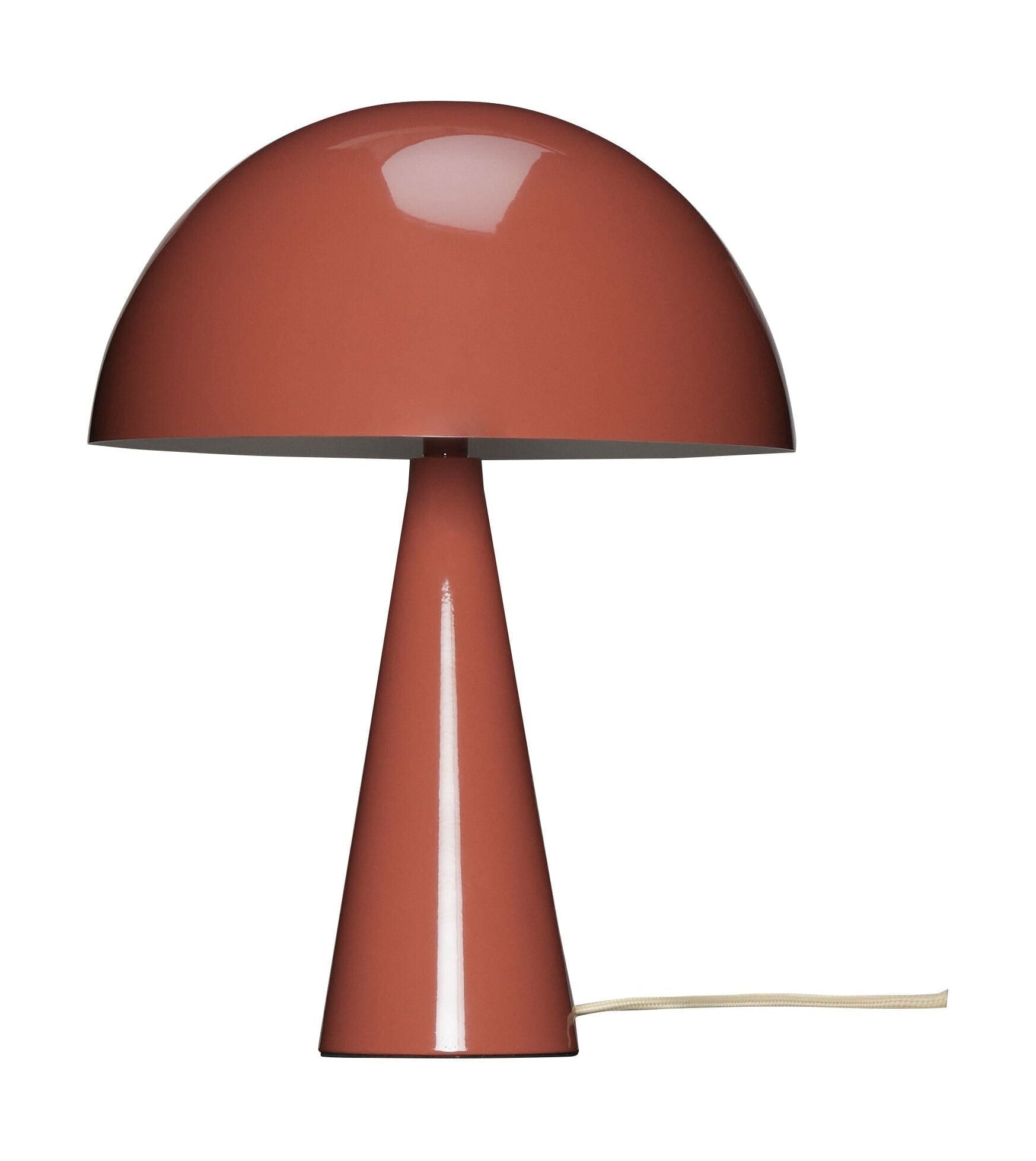 Hübsch Mush Bordlampe Mini, Rødbrun/Sand