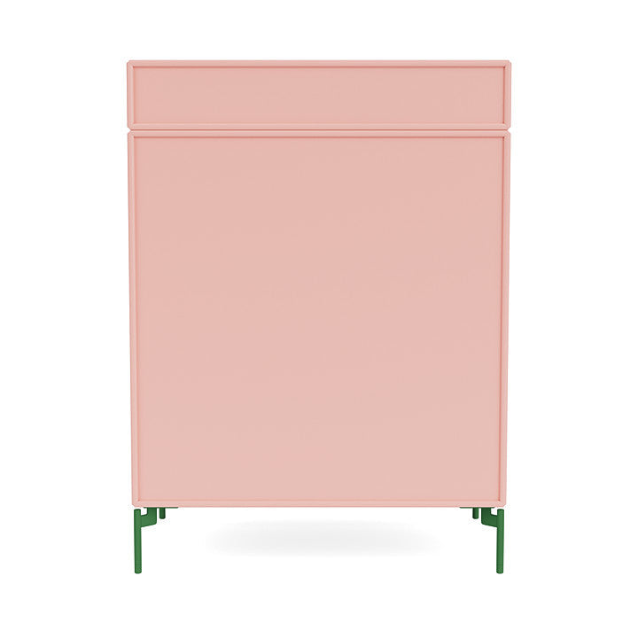 Montana Keep Chest Of Drawers With Legs, Ruby/Parsley