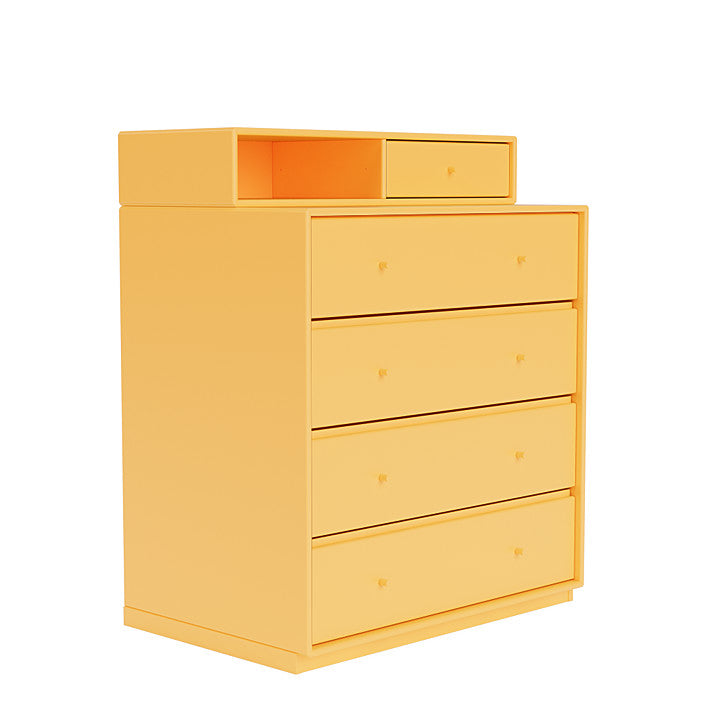 Montana Keep Chest Of Drawers With 3 Cm Plinth, Acacia