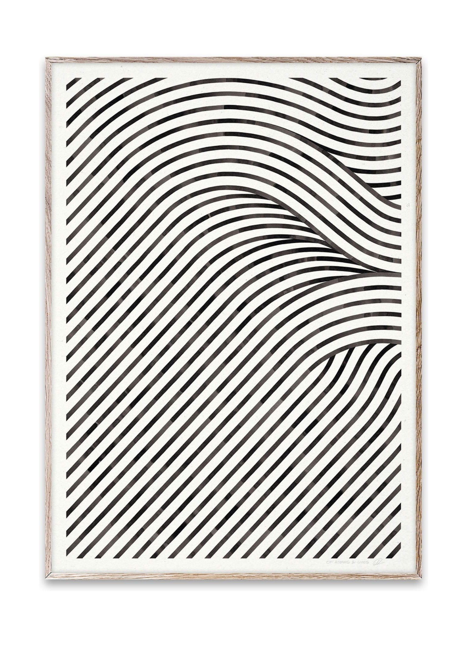 Paper Collective Quantum Fields 02 Plakat, 50X70 Cm