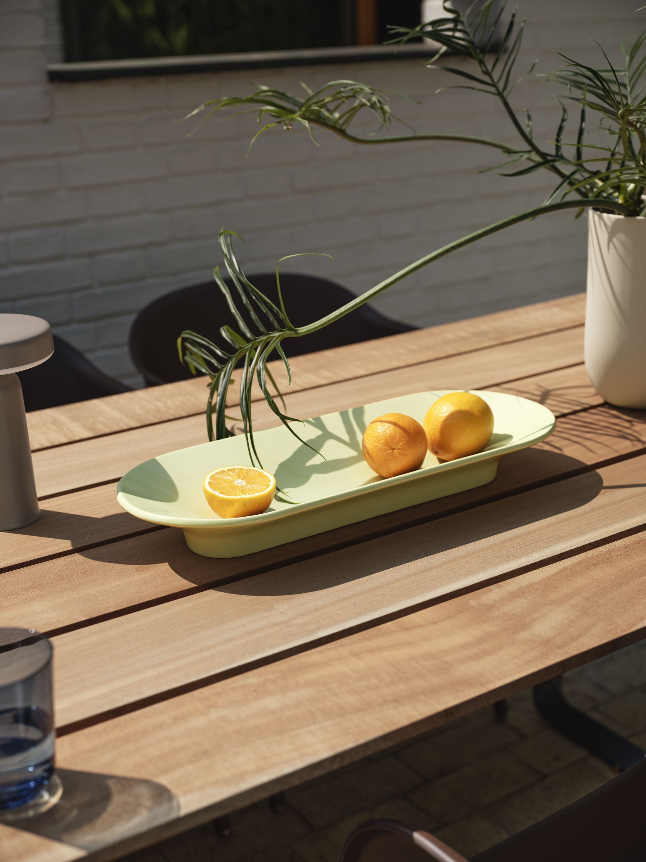 Muuto 70/70 Outdoor Table Sapele Mahogany/Anthracite Black, 225 X 90 Cm